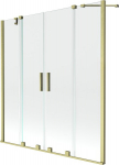 Vannitoa sein Mexen Velar Duo II, Brushed gold, 150 x 150 cm