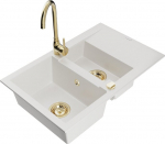 Graniidist k&ouml;&ouml;givalamu Mexen Gaspar koos segisti ja sifooniga, White+Chrome