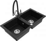 Graniidist k&ouml;&ouml;givalamu Mexen Mario koos segisti ja sifooniga, Black+Black/Chrome