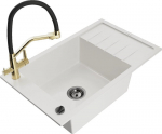 Graniidist k&ouml;&ouml;givalamu Mexen Elias koos segisti ja sifooniga, White+Black/Gold