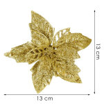 Petlemma j&otilde;ulut&auml;ht, kuldne, l&auml;ikiv, 13 cm