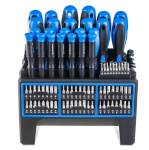 Kruvikeerajate ja otsikute komplekt, 114 tk., HT1S099, Hogert