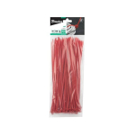 Kinnitussidemed Bradas 3,6 x 300 mm, 100 tk, punased
