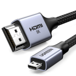 UGREEN MICRO HDMI KAABEL 8K 2M TELEVISIOONI JA S&Uuml;LEARVUTI JAOKS KIIRE