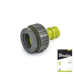 Kraaniliitmik sisekeermega 1" / 3/4" Bradas LIME LINE SOFT