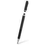 Universaalne stylus - SPIGEN - Must - Pehme ots - Magnetiline sulg - 180 kraadi kallutus