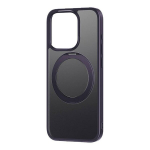 Phone Case with Stand Baseus SkyRing 360&deg; for iP 14 Pro +tempered-glass and cleaning kit (purple)