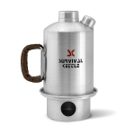 Survival Kettle Set, Kettle and Camp Stove, uniwersalny
