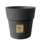 Istutuspott alusega Ethica d 25 x 25cm grafiithall