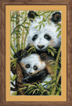 Panda koos Youngi ristpistekomplektiga