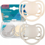 Silikoonist s&uuml;mmeetrilised lutid Canpol Babies, 6-18 kuud, 2 tk