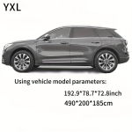 1tk Auto R&otilde;ivastus, Alumiiniumkile Puuvill P&auml;ikesesirm Katus, Vihmakindel Alumiiniumfoolium Tolmukindel Auto Kate., 3XXL