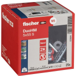 Fischer 572924 DuoHM 5x55 S PH TX Kinnituskoht t&uuml;hjadesse kehadesse 55 mm 25 tk