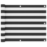 vidaXL r&otilde;dusirm, antratsiithall ja valge, 75 x 300 cm, oxford-kangas, Įvairiaspalvis