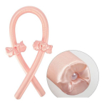 Juuste lokirullide komplekt, riba, lokirullid, j&auml;lgija, roosa