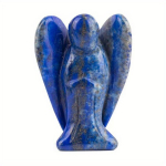 1tk 3.81cm Naturaalne Tervendav Kristall Ingel K&auml;sitsi Nikerdatud Skulptuur Kingitus Kodukujundus., Lapis Lazuli