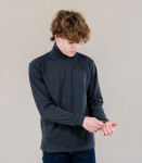 Laste polo Roni (134-146) 213884 01, tumehall