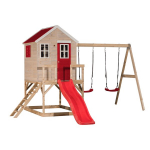 Puidust m&auml;nguv&auml;ljak Wendi Toys M28R, 330 x 405 x 242 cm, punane