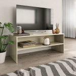 vidaXL telerialus, Sonoma tamm 100 x 40 x 40 cm puitlaastplaat