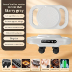 USB Laadimine 1800mA/tundi Aku 2 Tundi/9 Režiimi/20 Taseme Reguleerimine S&uuml;gavkoe Lihasmassaažip&uuml;stol, K&auml;simass&ouml;&ouml;r, 6 Otsikut, Kehale, Seljale, Kaelale.