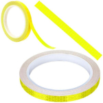 Isekleepuv Hoiatuslint Auto Mootorratta Jalgratta Jaoks Kollane 8M