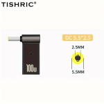 TISHRIC 100W PD Kiirlaadimine USB-C DC Toiteadapter HP/Lenovo/DELL S&uuml;learvutitele