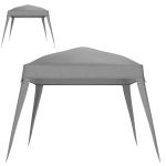 Asenduskatus aiatelgile Outsunny, 3x3 m, helehall