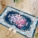 Persia stiilis lilleline vaip romantilise roosiga., 31,49 * 47,24 colio / 80 * 120 cm