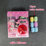 Hello Kitty & Kuromi Mini M&auml;ngukast - Kogutav Tegelaskuju Munakeerutamise Masin Armaste Nukkudega,  Rožinis