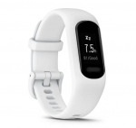 Garmin v&iacute;vosmart&reg; 5 Fitness Tracker - V&auml;ike/Keskmine | Valge - Garmin.it toote link: https://www.garmin.com/en-GB/p/782585/pn/010-02645-10