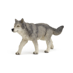 Figurine Louve - PAPO - LA VIE SAUVAGE - Gris - Pour Enfant &agrave; partir de 3 ans