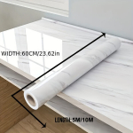 1 Rull Elegantne PVC K&ouml;&ouml;gi Tapeet, Iseleviv Marliinatekstuur.