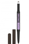 Kulmupliiats Maybelline New York Express Brow Satine Duo, Black Brown 05