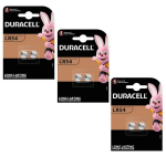 Duracell aku LR54 / LR1130 / AG10, 6 tk