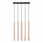 PASTELO 5L Puidust Ripplamp