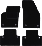 Mustad veluurmatid Volvo V50 (2004-2012)