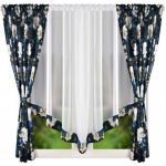 Kardin, Okiena, 400x160 cm.