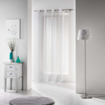 Douceur d'Int&eacute;rieur kardin Voiline, valge, 140 x 240 cm