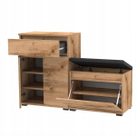 Jalatsiriiul Fluxar SC-1197 82x160x30 cm Wotan tammepuust