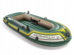 Seahawk 2 kummipaat + pump + 2 aeru Intex 68347