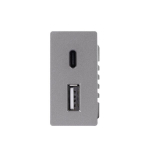 Kiirlaadimispesa Feelspot USB+C, hall, 20 W