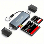 M&auml;lukaart CF-kaardilugeja 3-in-1 SD m&auml;lukaardi telefoni&uuml;hendus, kaardilugeja MicroSD SLR kaamera C T&uuml;&uuml;p C topeltotstarbeline OTG CAR USB