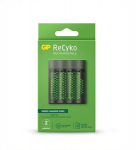 Universaalne laadija 4 AA/AAA akule, NiMH, USB 5 V/1 A, 4 AA 2600mAh akuga