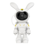 Galaxy ja t&auml;htprojektor Astronaut Rabbit Bluetooth k&otilde;lariga