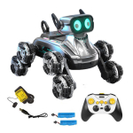 Interaktiivne robotkoer, juhitav kaugjuhtimispuldi ja k&auml;eliigutustega, h&otilde;bedane