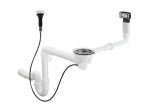 Hansgrohe D16-11 k&ouml;&ouml;givalamu sifoon koos &auml;ravoolu reguleerimisega, valge, HG43937000