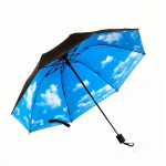 NEEDIVYOU kokkupandav vihmavari ja UV-kaitsega vihmavari, sinine