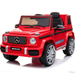 &Uuml;hekohaline elektriauto Mercedes G63 AMG 4x4, punane