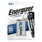 Energizer aku Ultimate Lithium 9V, 1 tk.