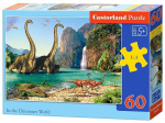 CASTORLAND pusle Dinosauruste maailmas, 60 el., B-06922-1